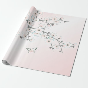Blumenkirsche Blossom Minzspülung Geschenkpapier