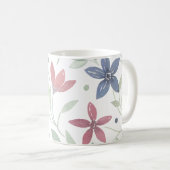 Blumenkissen Kaffeetasse (VorderseiteRechts)