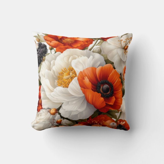 Blumenkissen Kissen (Vorderseite)