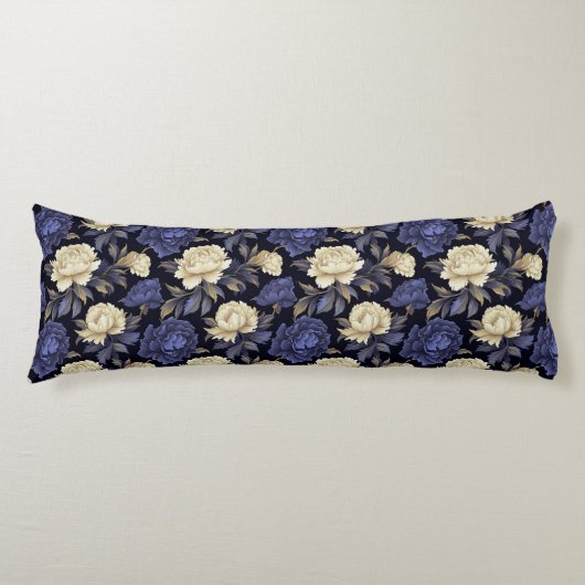 Blumenkissen Seitenschläferkissen (Vorderseite)