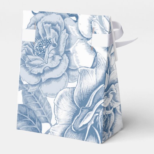 Blumenkiste in Vintagem Weiß, Gastgeschenk Geschenkschachtel (Rückseite)