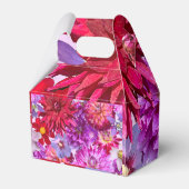 Blumenkiste, rosa Blume Party Geschenkschachtel (Rückseite)