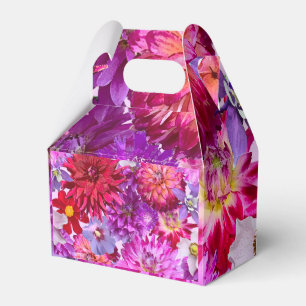 Blumenkiste, rosa Blume Party Geschenkschachtel