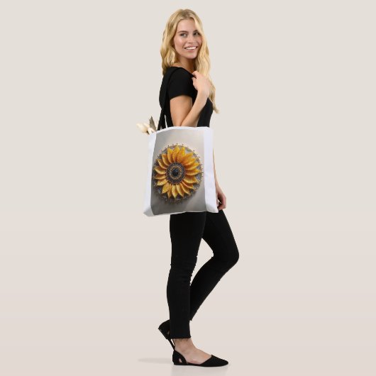 Blumenkiste Tasche (Am Model)