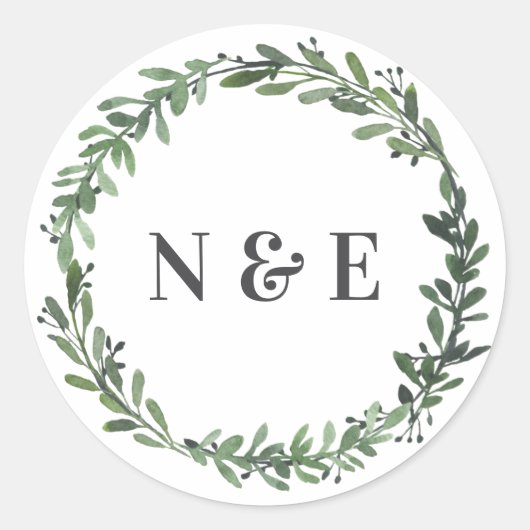 Blumenkleber mit floralen Blütenfarben Runder Aufkleber (Vorderseite)