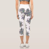 Blumenklee Capri Leggings (Rückseite)