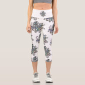 Blumenklee Capri Leggings (Vorderseite)