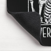 Blumenknöchelchen trinken Kaffee darf nie sein Mousepad (Ecke)