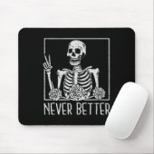 Blumenknöchelchen trinken Kaffee darf nie sein Mousepad (Mit Mouse)