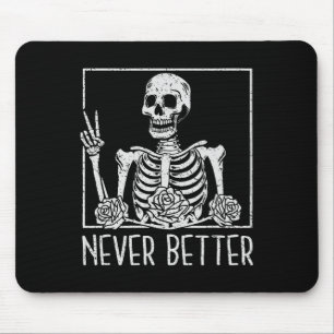Blumenknöchelchen trinken Kaffee darf nie sein Mousepad