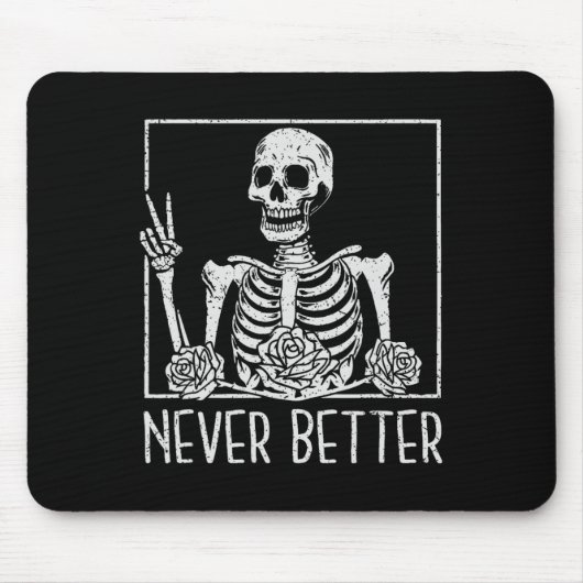 Blumenknöchelchen trinken Kaffee darf nie sein Mousepad (Vorne)
