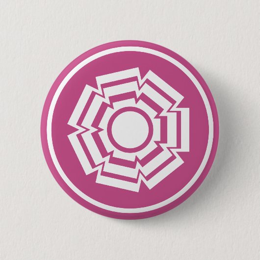 Blumenknöpfe, Magenta Button (Vorderseite)