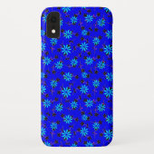 Blumenkobalt-Blau 4Annie Case-Mate iPhone Hülle (Rückseite)