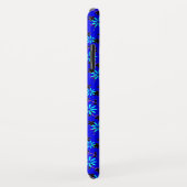 Blumenkobalt-Blau 4Annie Case-Mate iPhone Hülle (Hinten/Rechts)