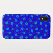 Blumenkobalt-Blau 4Annie Case-Mate iPhone Hülle (Rückseite (Horizontal))