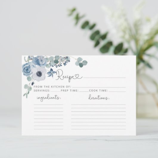 Blumenkochkarte (Stehend Vorderseite)