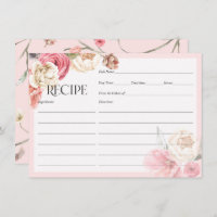 Blumenkochkarten für das Brautparty
