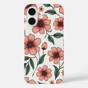 Blumenkoffer iPhone 16 Hülle