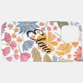 Blumenkoffer für personalisiertes iPhone . Bestes Case-Mate iPhone Hülle (Rückseite (Horizontal))