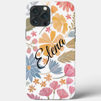 Blumenkoffer für personalisiertes iPhone . Bestes  Case-Mate iPhone Hülle