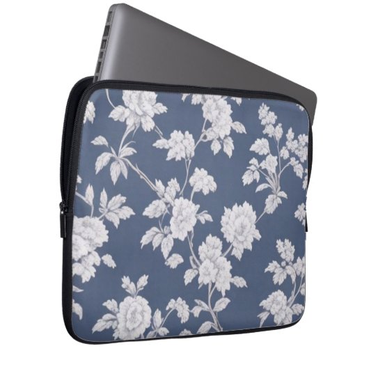 Blumenkoffer Laptopschutzhülle (Vorne Rechts)