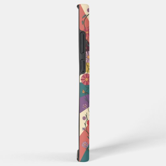 Blumenkoffer Samsung Galaxy Hülle (Rechte Seite)