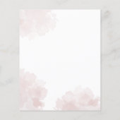 Blumenkohl-Abschluss 2025 Party Einladung (Rückseite)