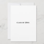 Blumenkohl-Abschluss Nurse Typografie Cherry Bloss Einladung (Rückseite)