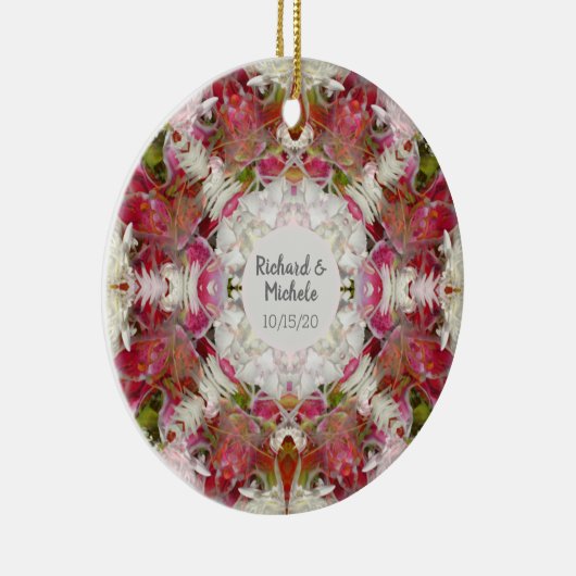 Blumenkohl Abstrakt Keramik Ornament (Rechts)