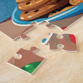 Blumenkohl Backen: Feierliche Weihnachten Puzzle (Seite)