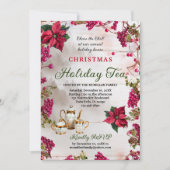 Blumenkohl & Berries Weihnachtsfest - Einladung (Vorderseite)