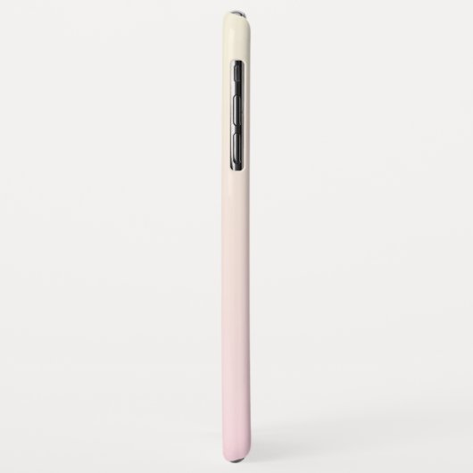 Blumenkohl-Blüten Rosa Monogramm Case-Mate iPhone Hülle (Hinten/Links)