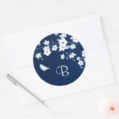 Blumenkohl Blütenblütenblütenblüte Runder Aufkleber (Umschlag)