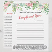 Blumenkohl Brautparty Eisbrecher 💕 5-Wort-Spaß (Vorne/Hinten)