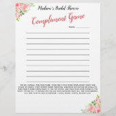 Blumenkohl Brautparty Eisbrecher 💕 5-Wort-Spaß (Vorderseite)