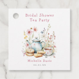 Blumenkohl Brautparty Tee Party Geschenkanhänger