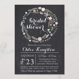 Blumenkohl Bridal Dusche Einladung zur Blumenbearb