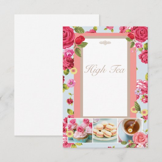 Blumenkohl Einladung (Vorne/Hinten)