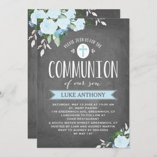 Blumenkohl | Einladung (Vorne/Hinten)