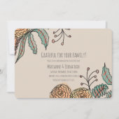 Blumenkohl Erntedank Dinner Grateath Einladung (Vorderseite)