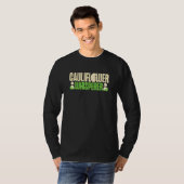 Blumenkohl-Flüsterer Gemüsebauer Vegetarier T-Shirt (Vorne ganz)