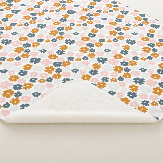 Blumenkohl, gemütlicher Decken, Blume Sherpadecke (3/4)