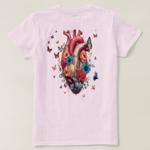 Blumenkohl-Grafik-T - Shirt   künstlerisches Blut
