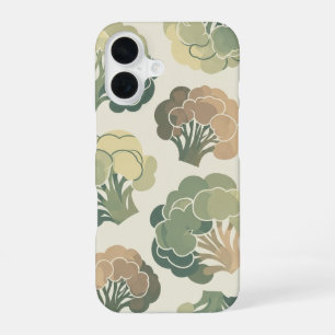 Blumenkohl im Vintage-Stil iPhone 16 Hülle