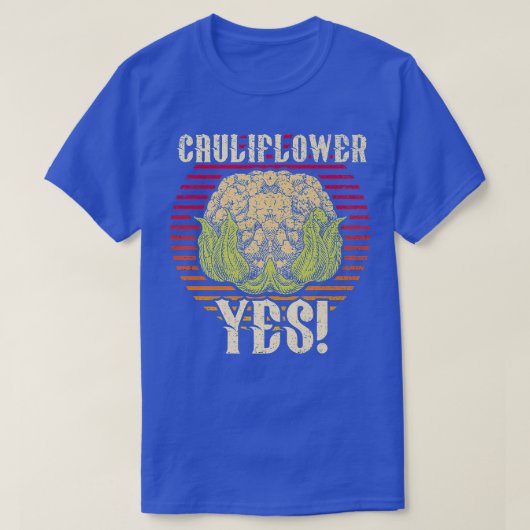 Blumenkohl Ja Gemüsegärtner T-Shirt (Design vorne)