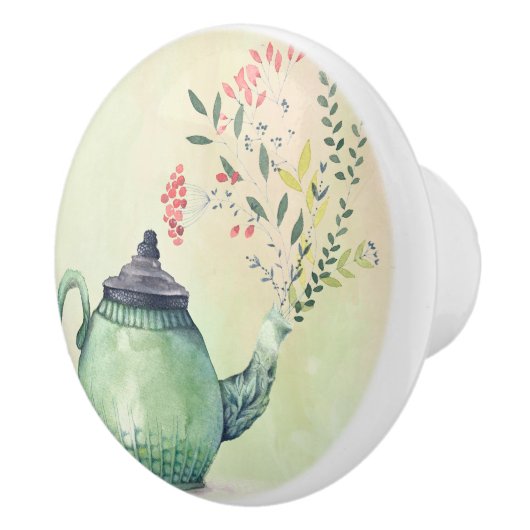 Blumenkohl Keramikknauf (Rechts)