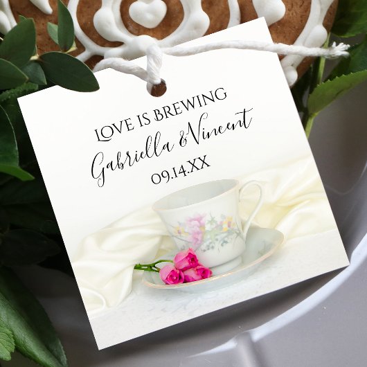 Blumenkohl Liebe Rosenkohl Brauend Hochzeit Geschenkanhänger