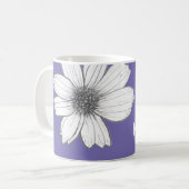 Blumenkohl Lila Kaffeetasse (Vorderseite Links)