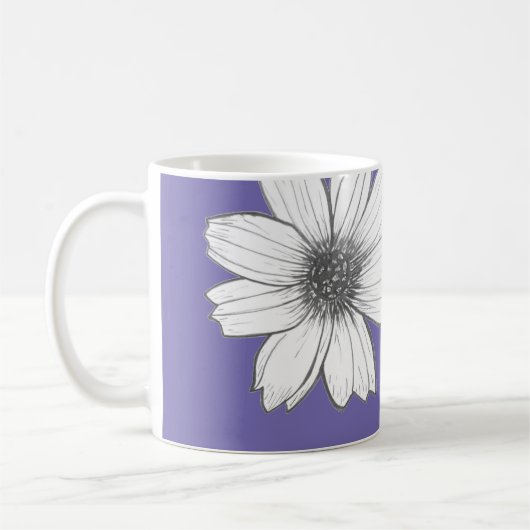 Blumenkohl Lila Kaffeetasse (Links)