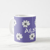 Blumenkohl Lila Kaffeetasse (Vorderseite Links)